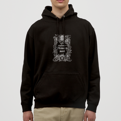 SUDADERA MEMENTO MORI - negro