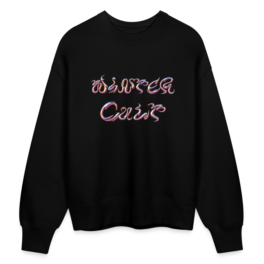 CREWNECK GOTHIC BUBBLE - negro