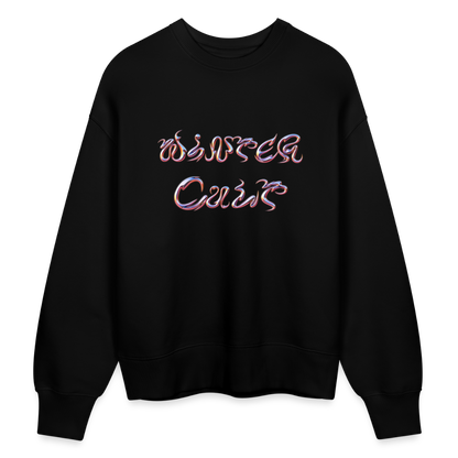 CREWNECK GOTHIC BUBBLE - negro