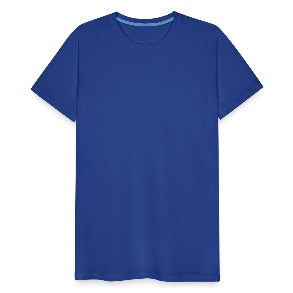 Camiseta premium hombre - azul real