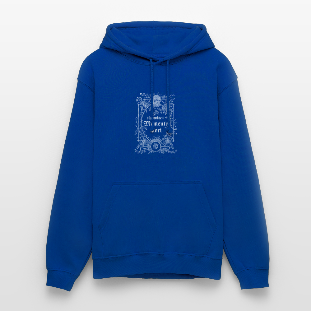 SUDADERA MEMENTO MORI - azul royal