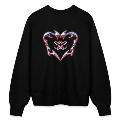 CREWNECK GOTHIC BUBBLE - negro