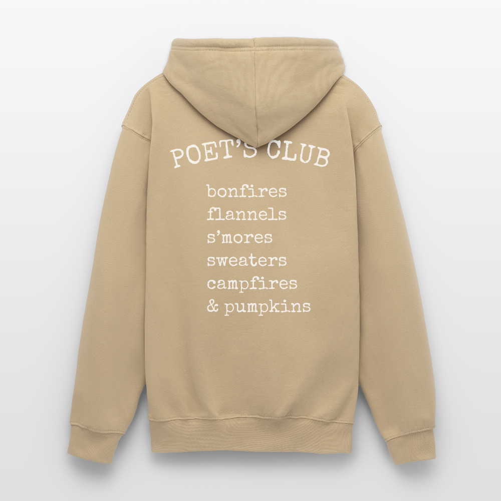 01 Sudadera con capucha unisex - beige