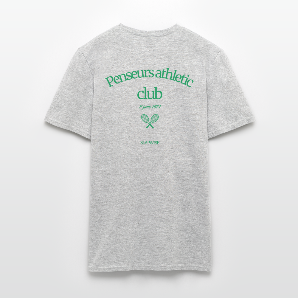 CAMISETA PENSEURS CLUB - gris jaspeado