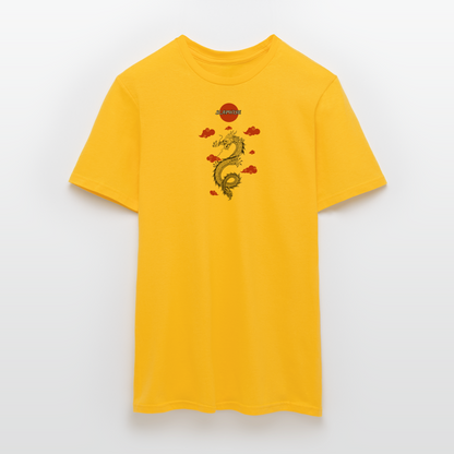 03 barato Camiseta hombre - amarillo