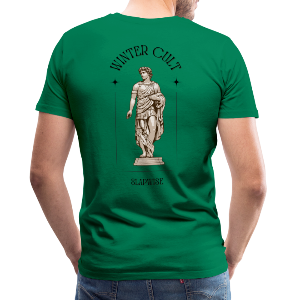 Camiseta premium hombre - verde 