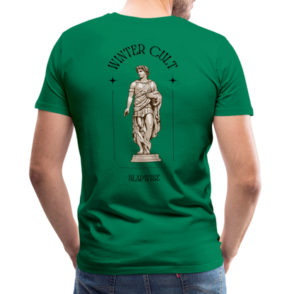 Camiseta premium hombre - verde 