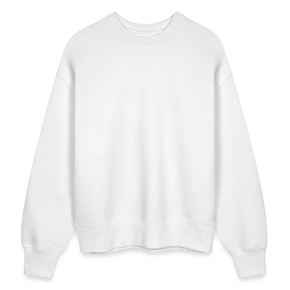 04 medio Sudadera ecológica unisex oversize RADDER de Stanley/Stella - blanco