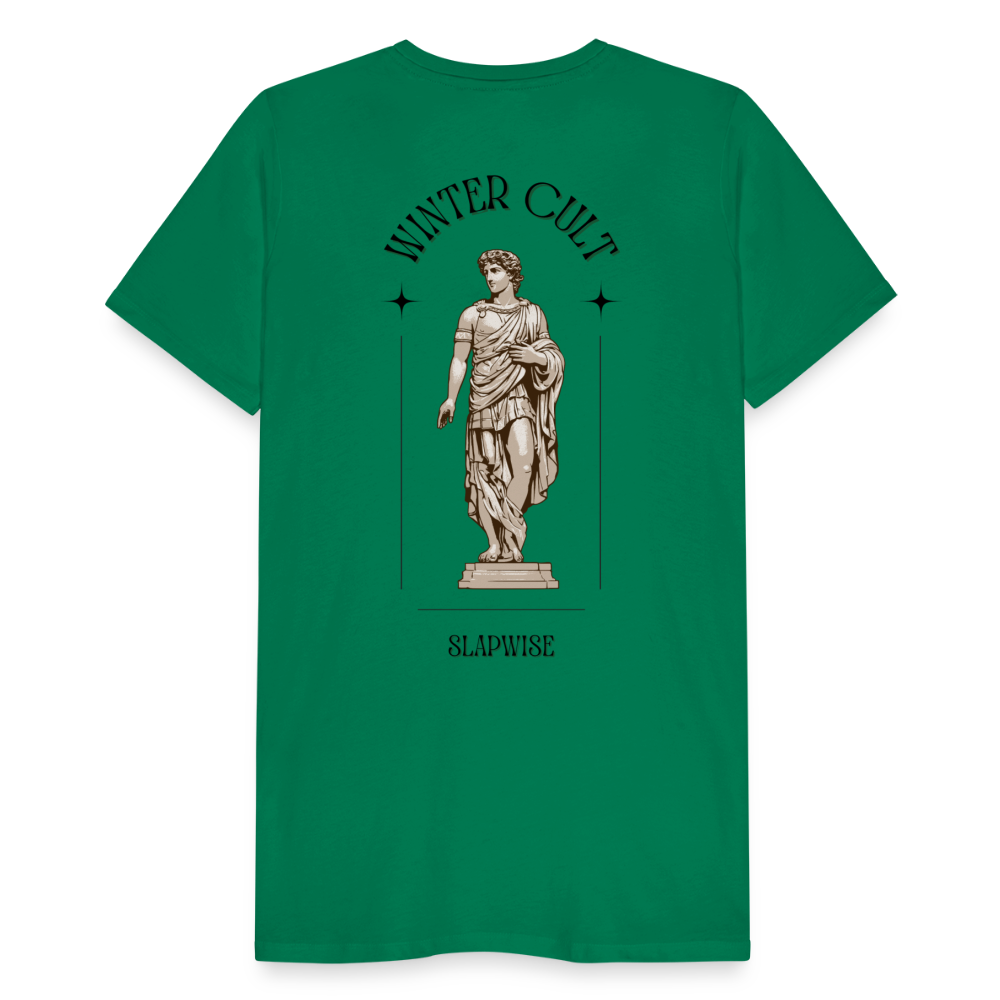 Camiseta premium hombre - verde 