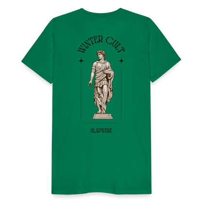 Camiseta premium hombre - verde 