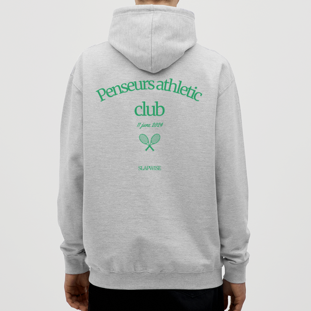 SUDADERA PENSEURS CLUB - gris claro jaspeado