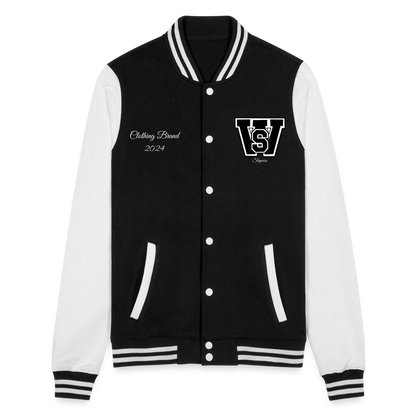 VARSITY JACKET HARVARD - negro/blanco