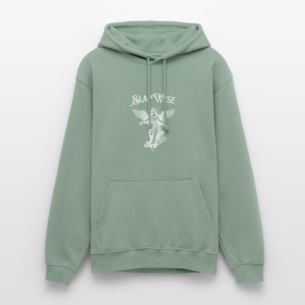 SUDADERA MANUAL SKULL - verde grisáceo