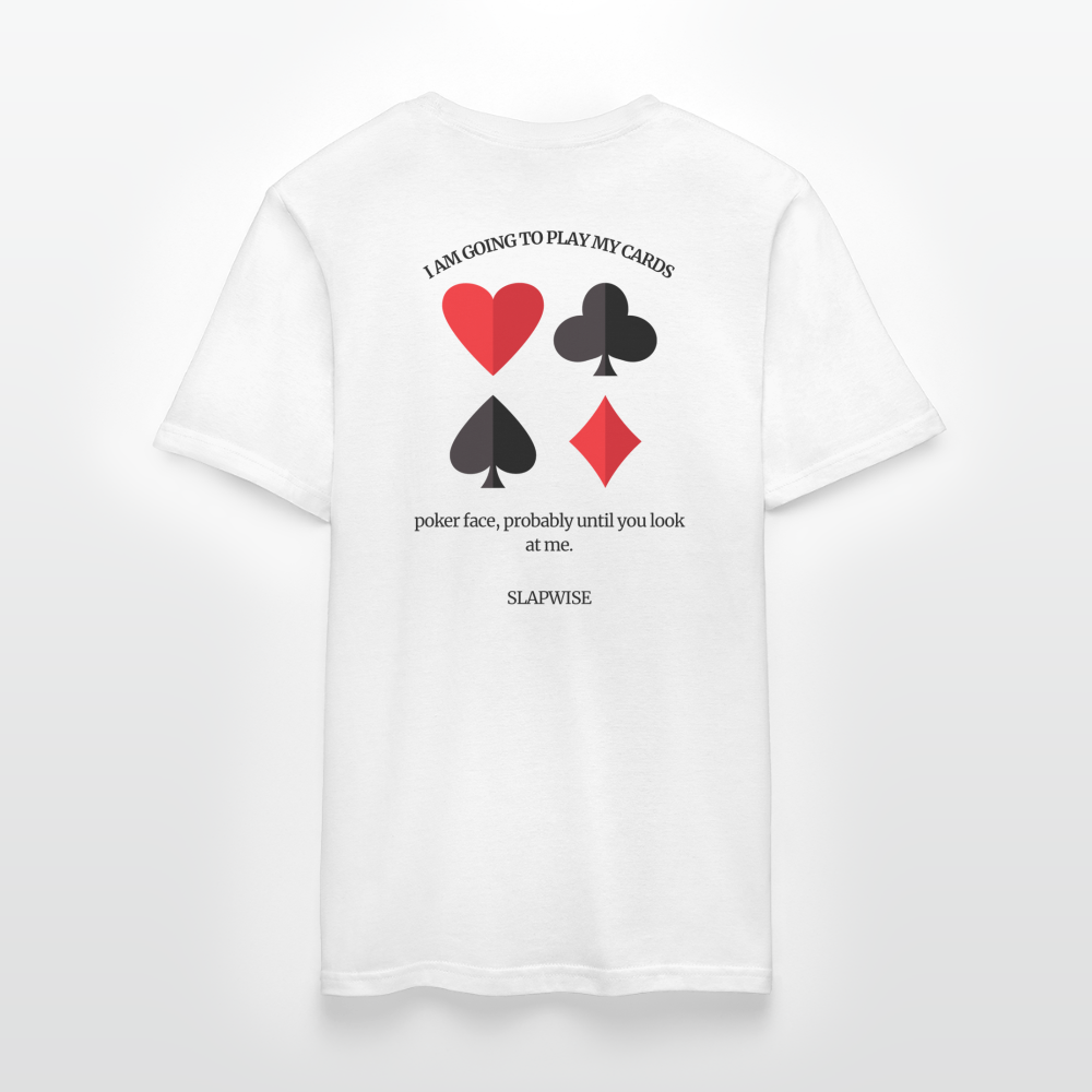 CAMISETA POKER - blanco