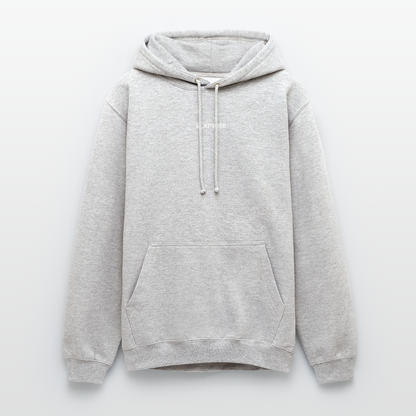 01 Sudadera con capucha unisex - gris claro jaspeado