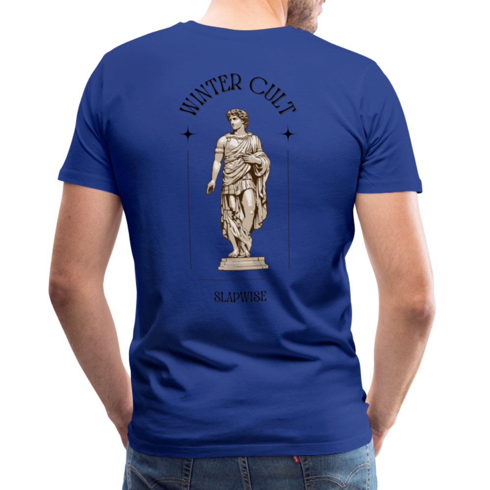 Camiseta premium hombre - azul real