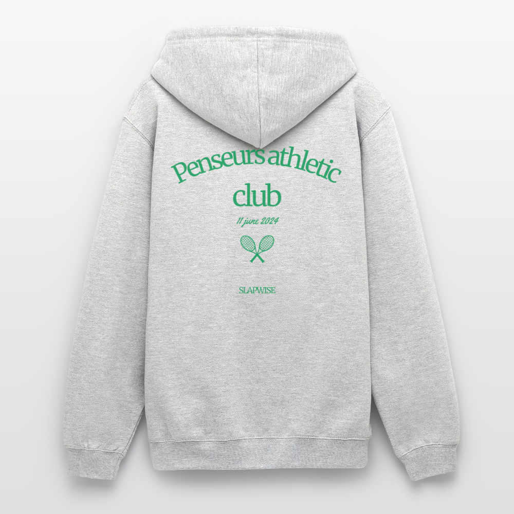 SUDADERA PENSEURS CLUB - gris claro jaspeado