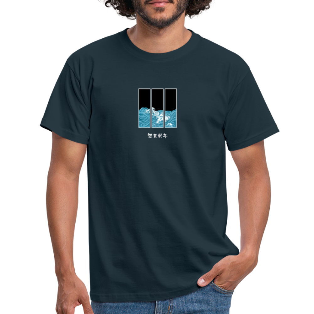 CAMISETA ORISEA - azul marino