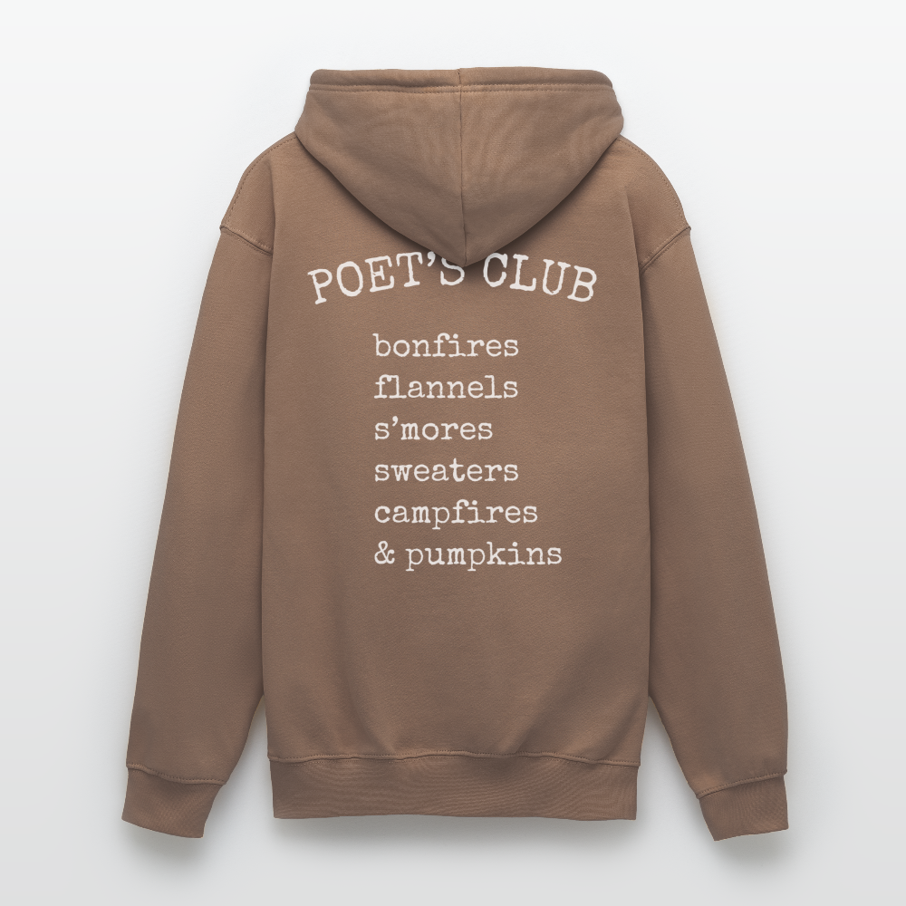 01 Sudadera con capucha unisex - moca