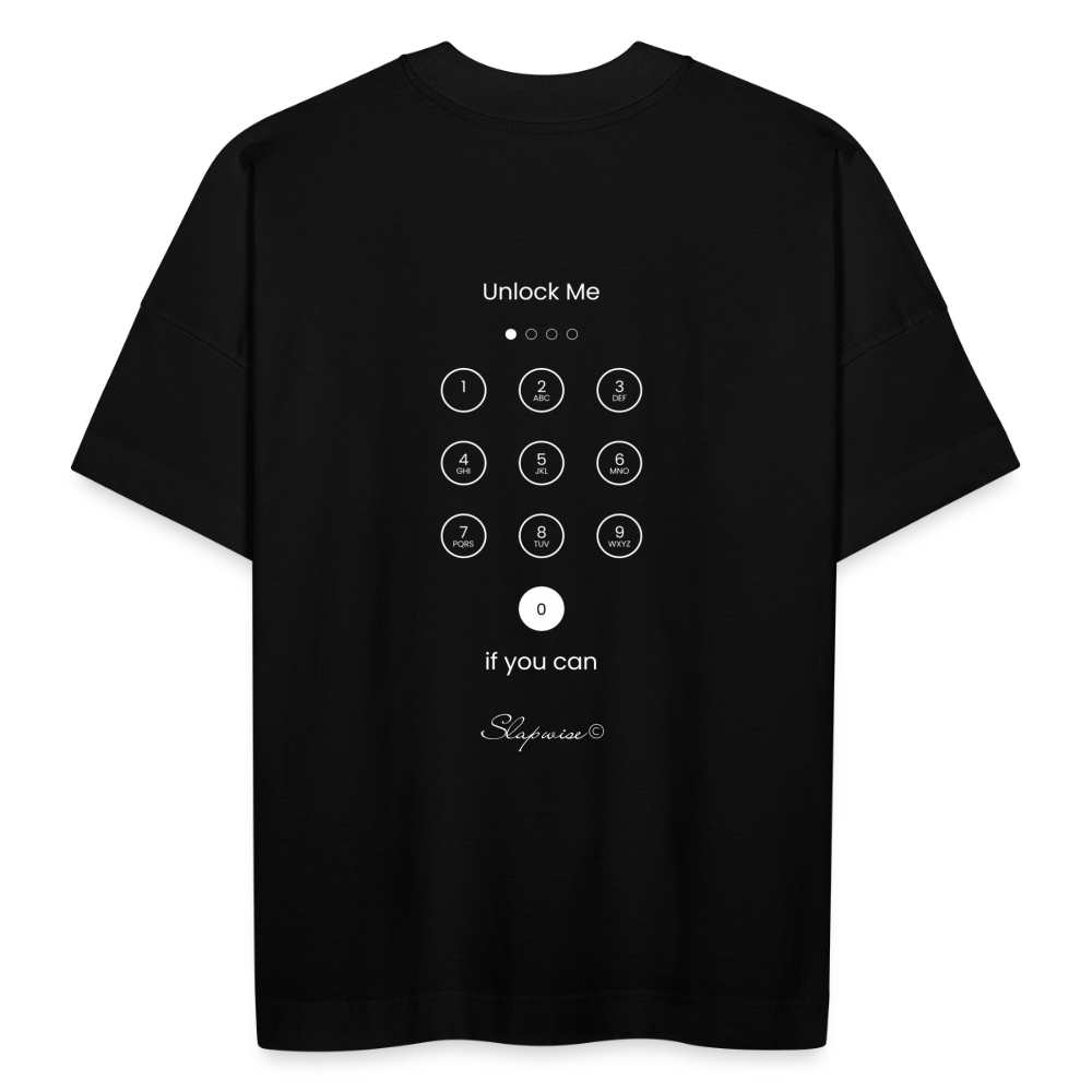 CAMISETA UNLOCK ME - negro