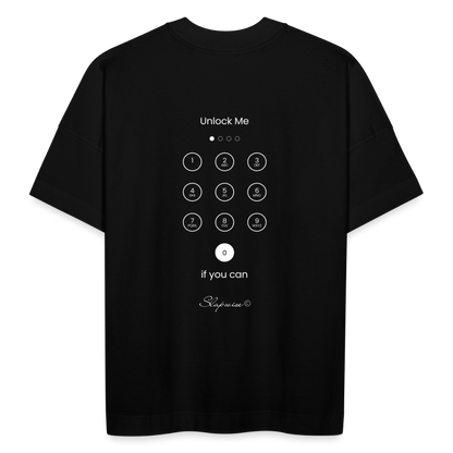 CAMISETA UNLOCK ME - negro