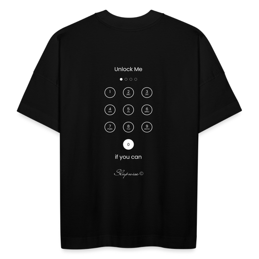 CAMISETA UNLOCK ME - negro