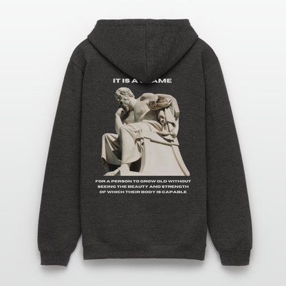 SUDADERA MEMENTO MORI - antracita