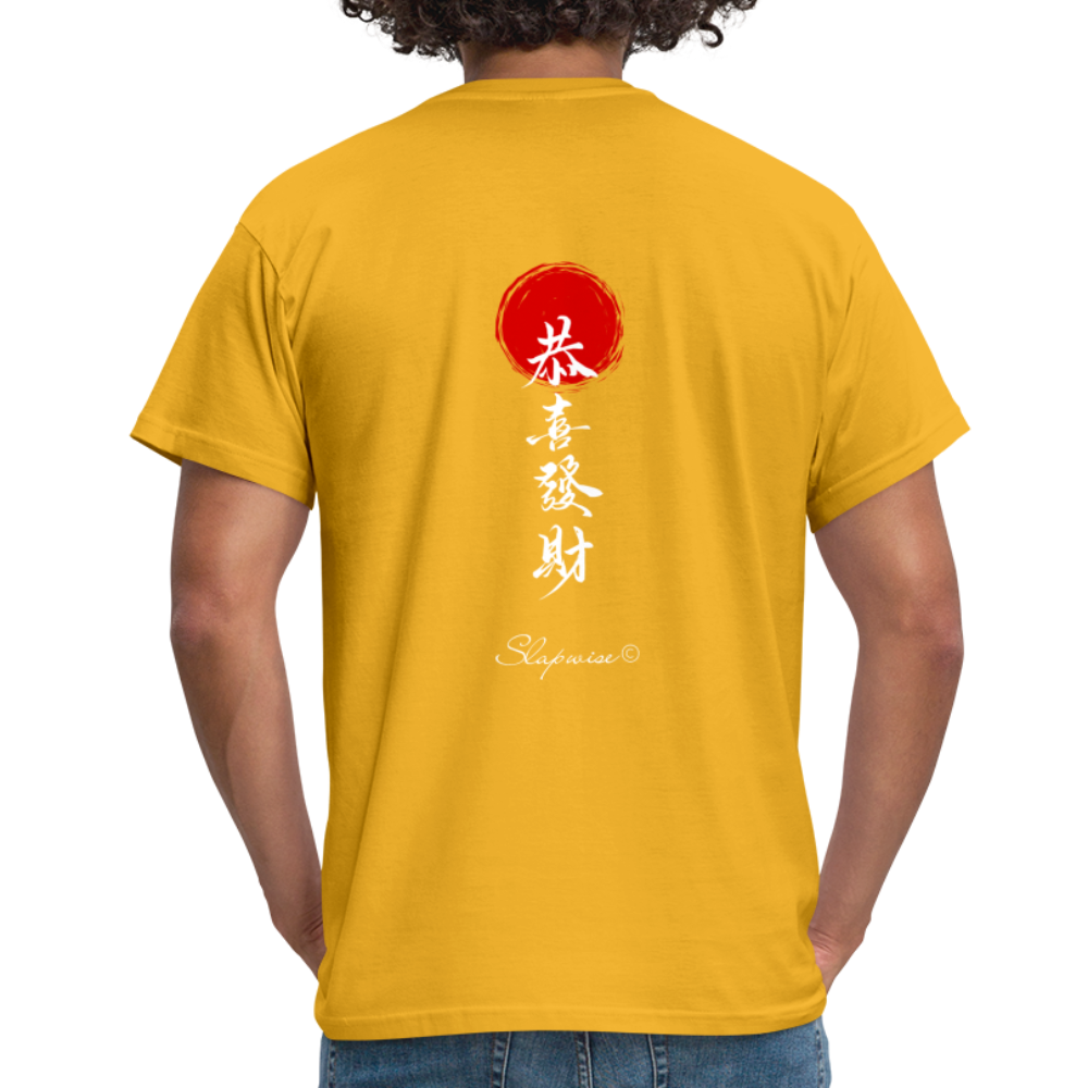 CAMISETA ORISEA - amarillo