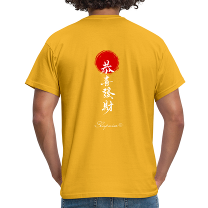 CAMISETA ORISEA - amarillo