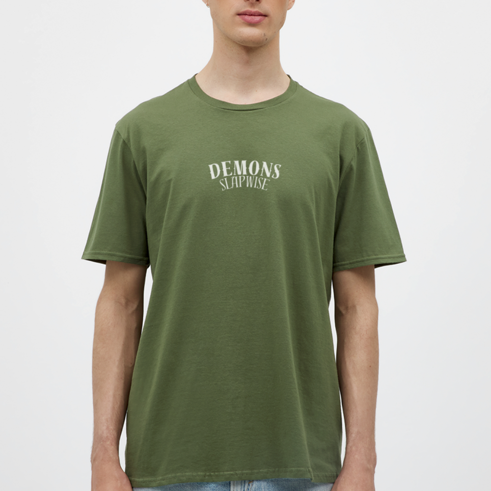 CAMISETA DEMONS - verde oliva