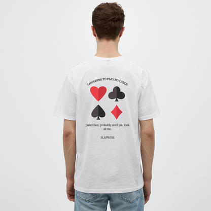 CAMISETA POKER - blanco