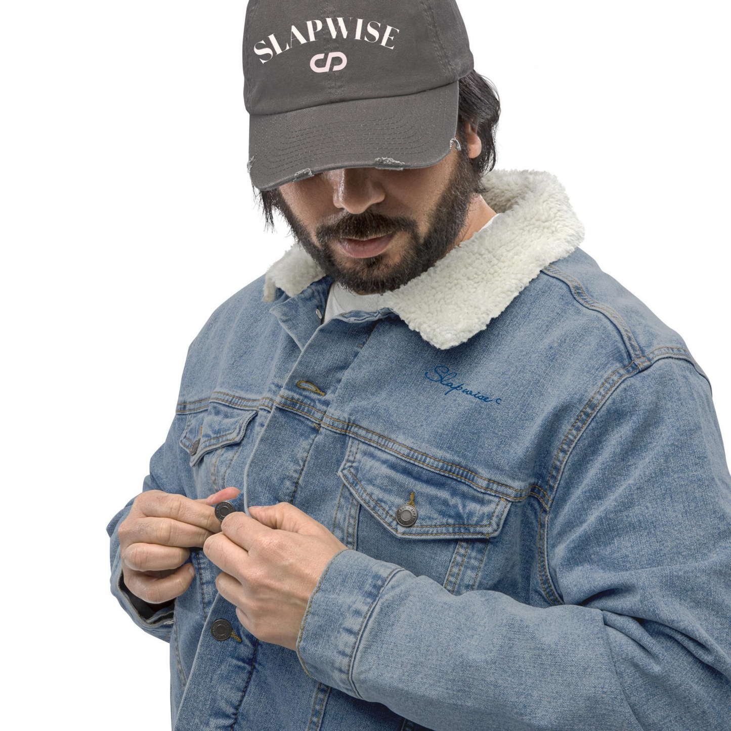 DENIM SHERPA JACKET