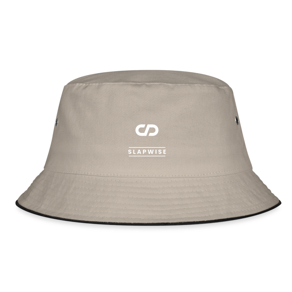 Bucket Hat - khaki/black