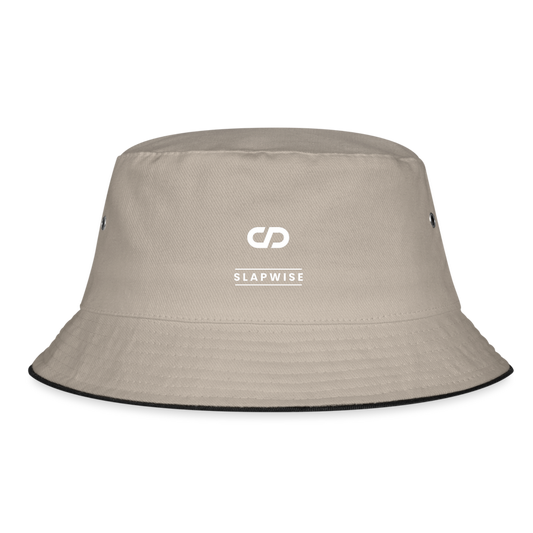 Bucket Hat - khaki/black