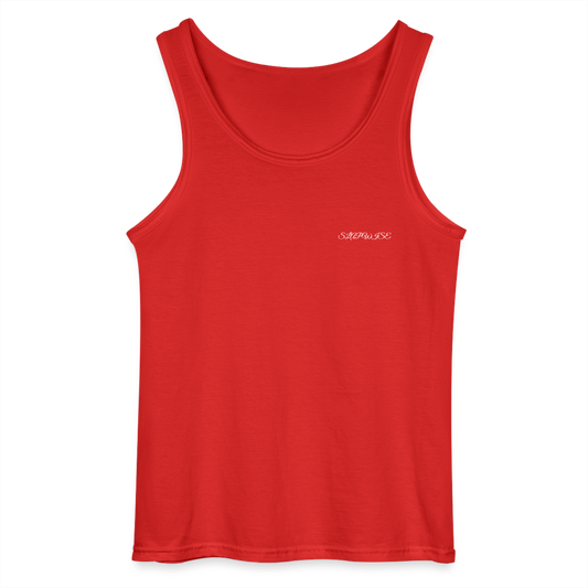 Gildan Men’s Tank Top - red