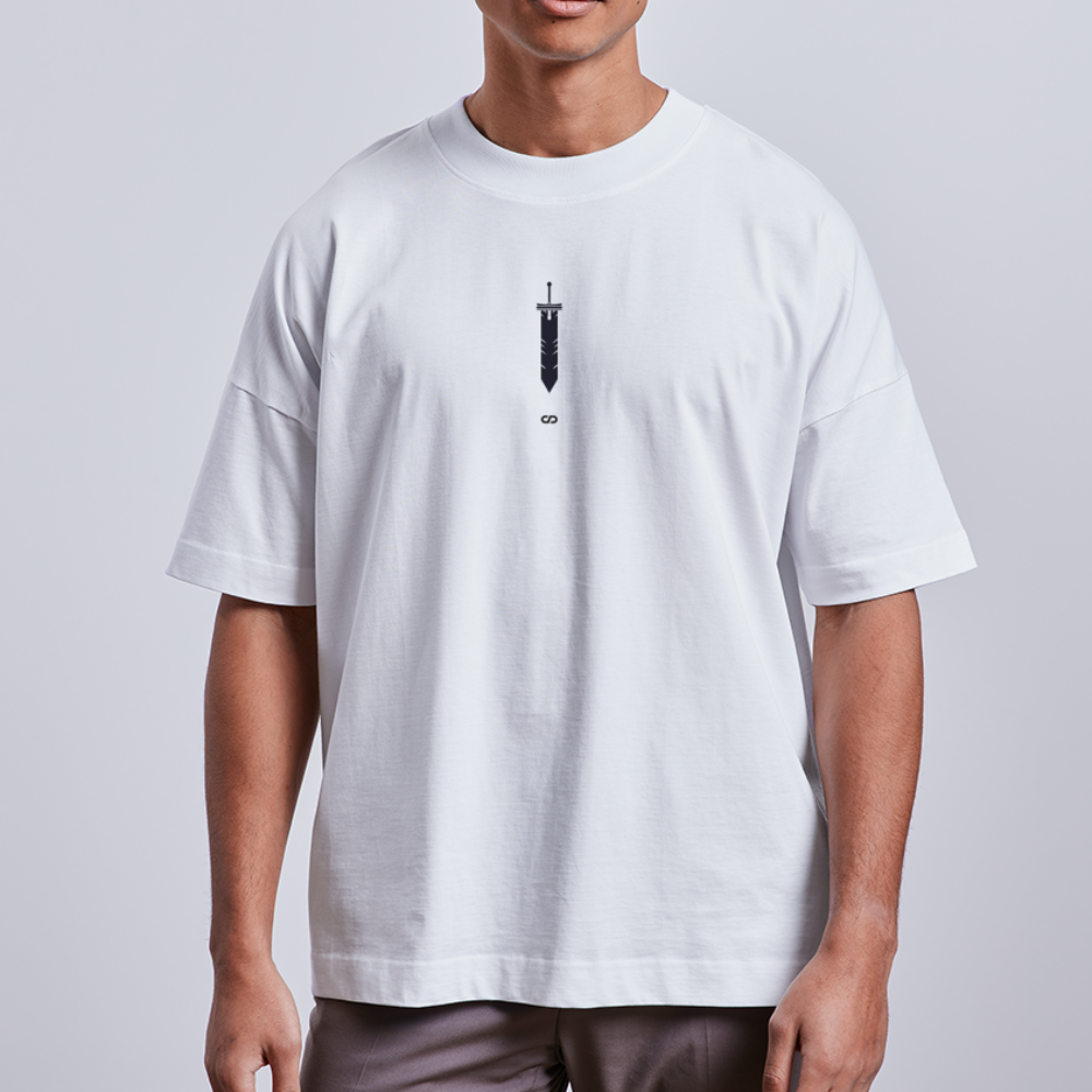 CONQUEROR OVERSIZE T-SHIRT - white