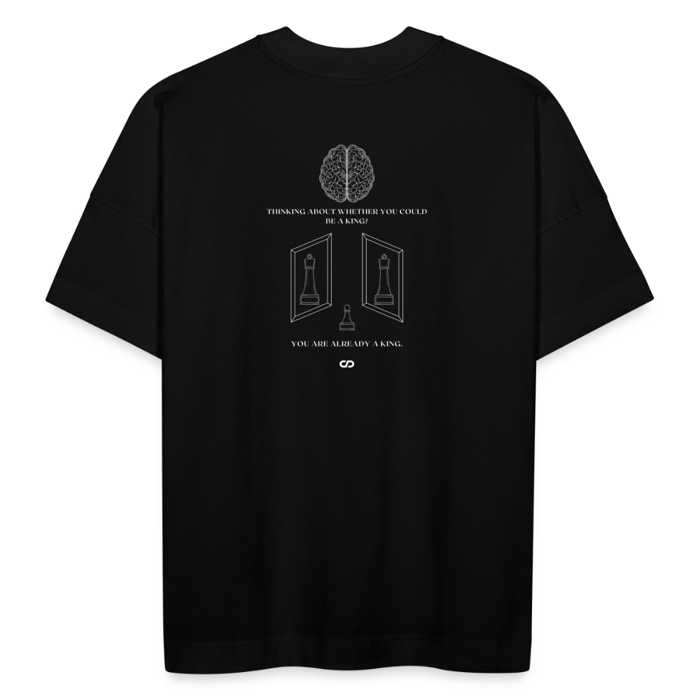 AA thinKING OVERSIZE T-SHIRT BLACK - black