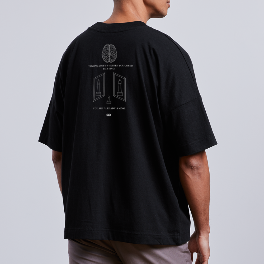 AA thinKING OVERSIZE T-SHIRT BLACK - black