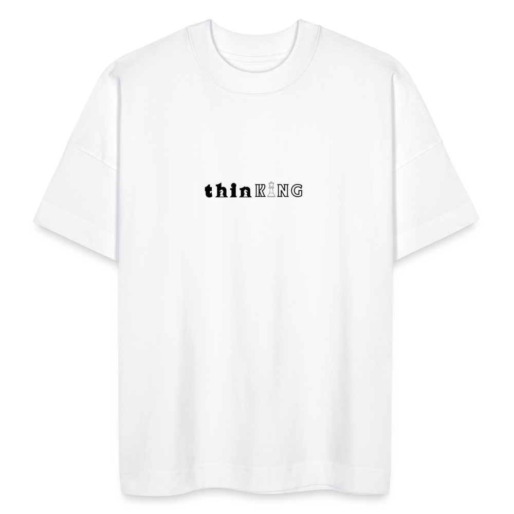 thinKING OVERSIZE T-SHIRT WHITE 2.0 - white