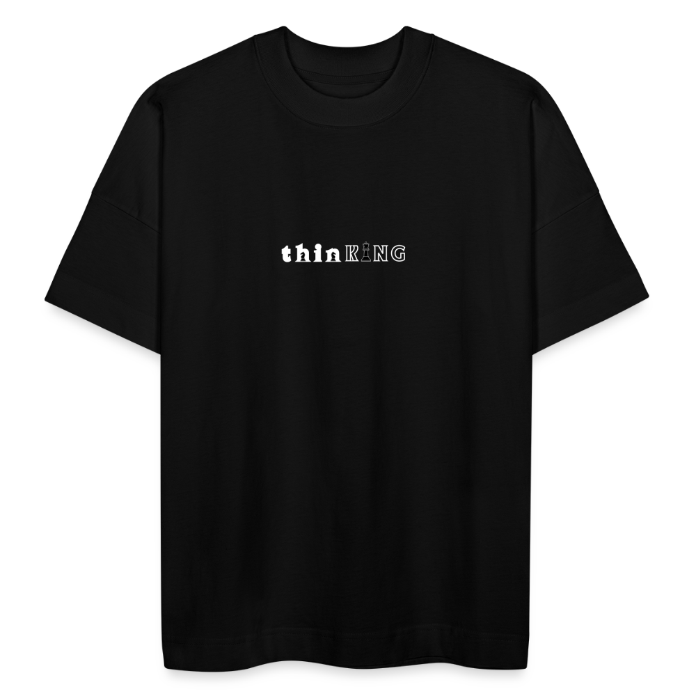 thinKING OVERSIZE T-SHIRT 2.0 - black