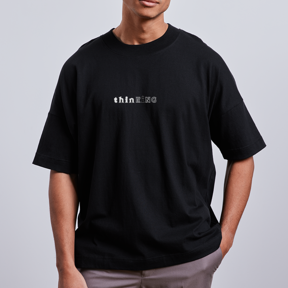 thinKING OVERSIZE T-SHIRT 2.0 - black