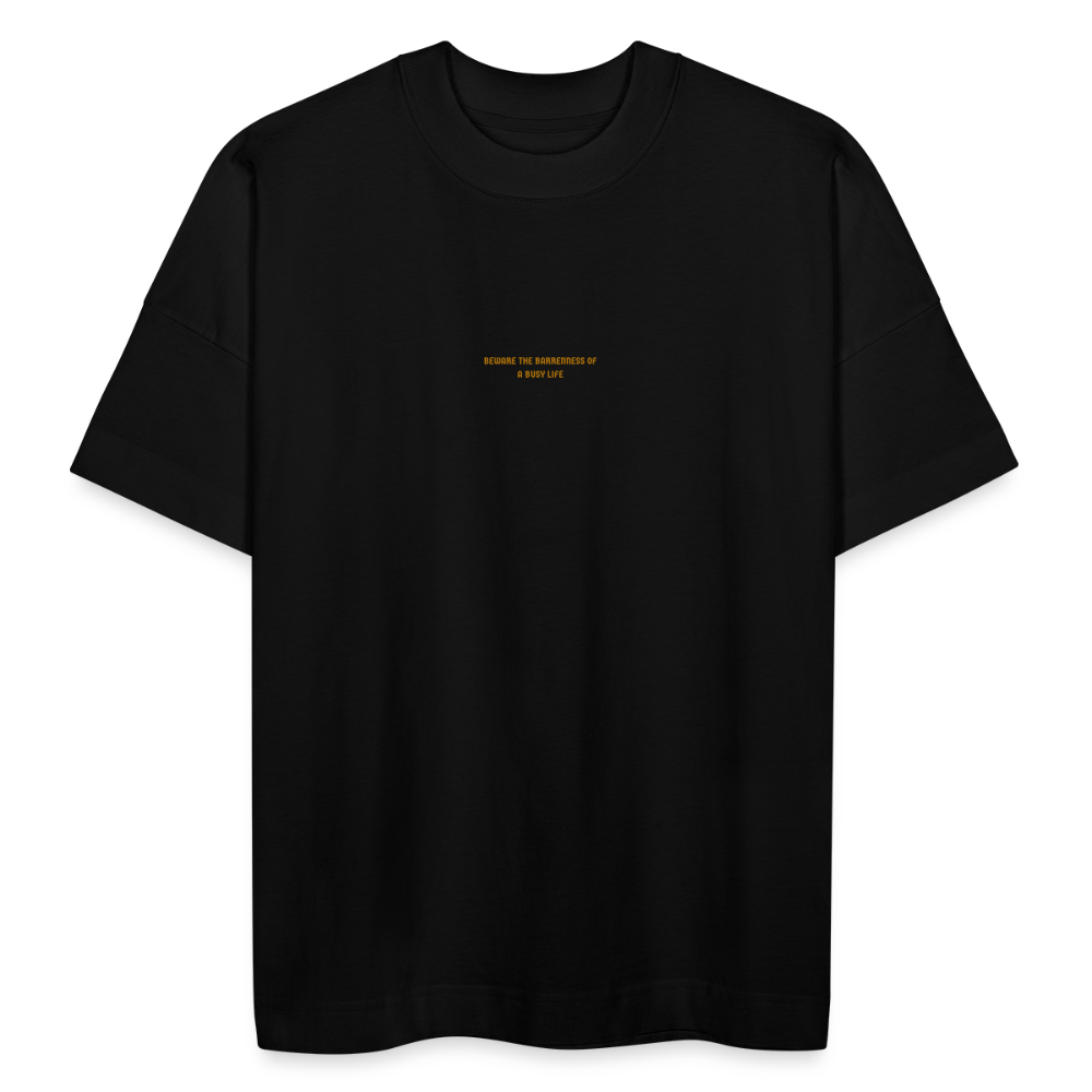 GREEK GOD OVERSIZE T-SHIRT - black