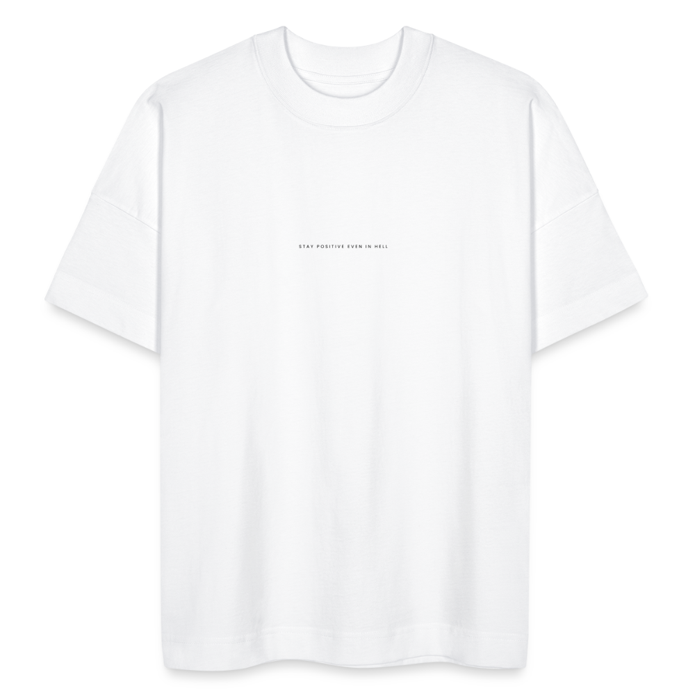 DESTROY EVERYTHING OVERSIZE T-SHIRT - white