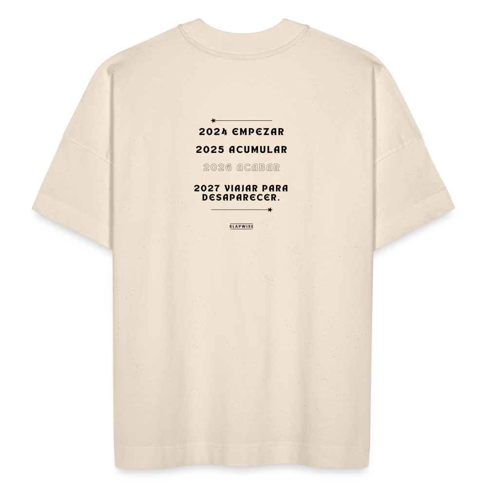 YEARS OF GLORY OVERSIZE T-SHIRT - natural raw