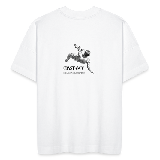 IKAROS FALLEN OVERSIZE T-SHIRT WHITE - white