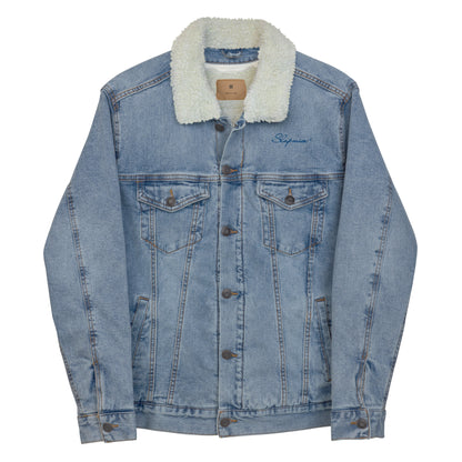 DENIM SHERPA JACKET