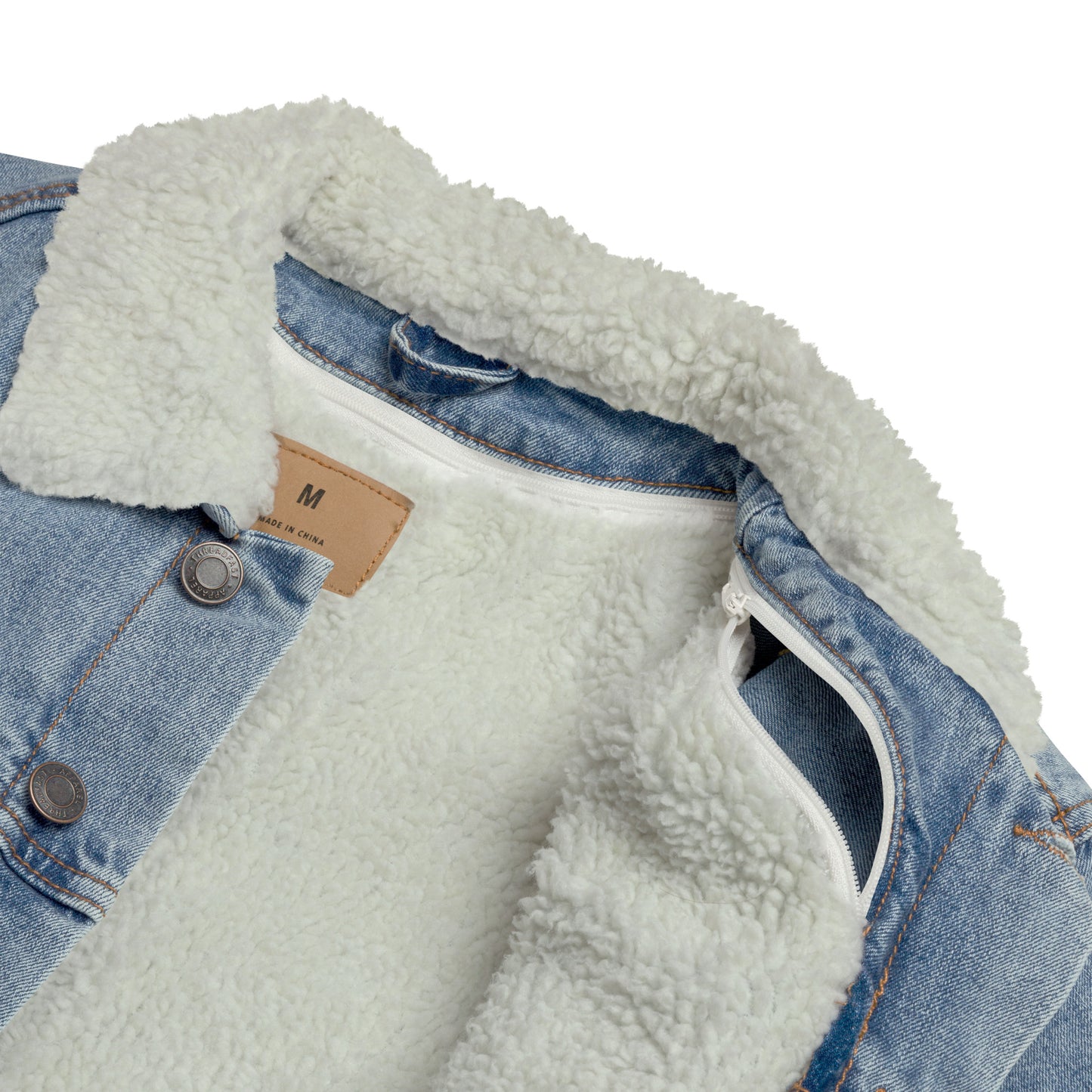 DENIM SHERPA JACKET